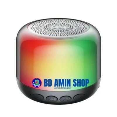 Joyroom JR‑ML03 Transparent RGB Bluetooth Speaker – 5 W Portable Speaker with Ambient Light
