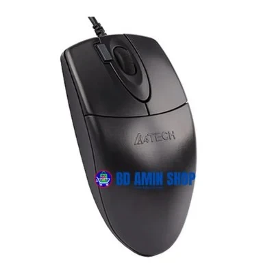 A4TECH OP‑620D 2X Click Optical Mouse – USB, 1000 DPI, 4‑Button Ergonomic